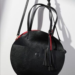 Anthropologie circular tote bag